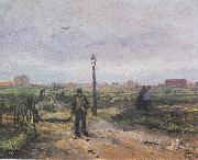 Vincent Van Gogh On the outskirts of Paris Spain oil painting artist